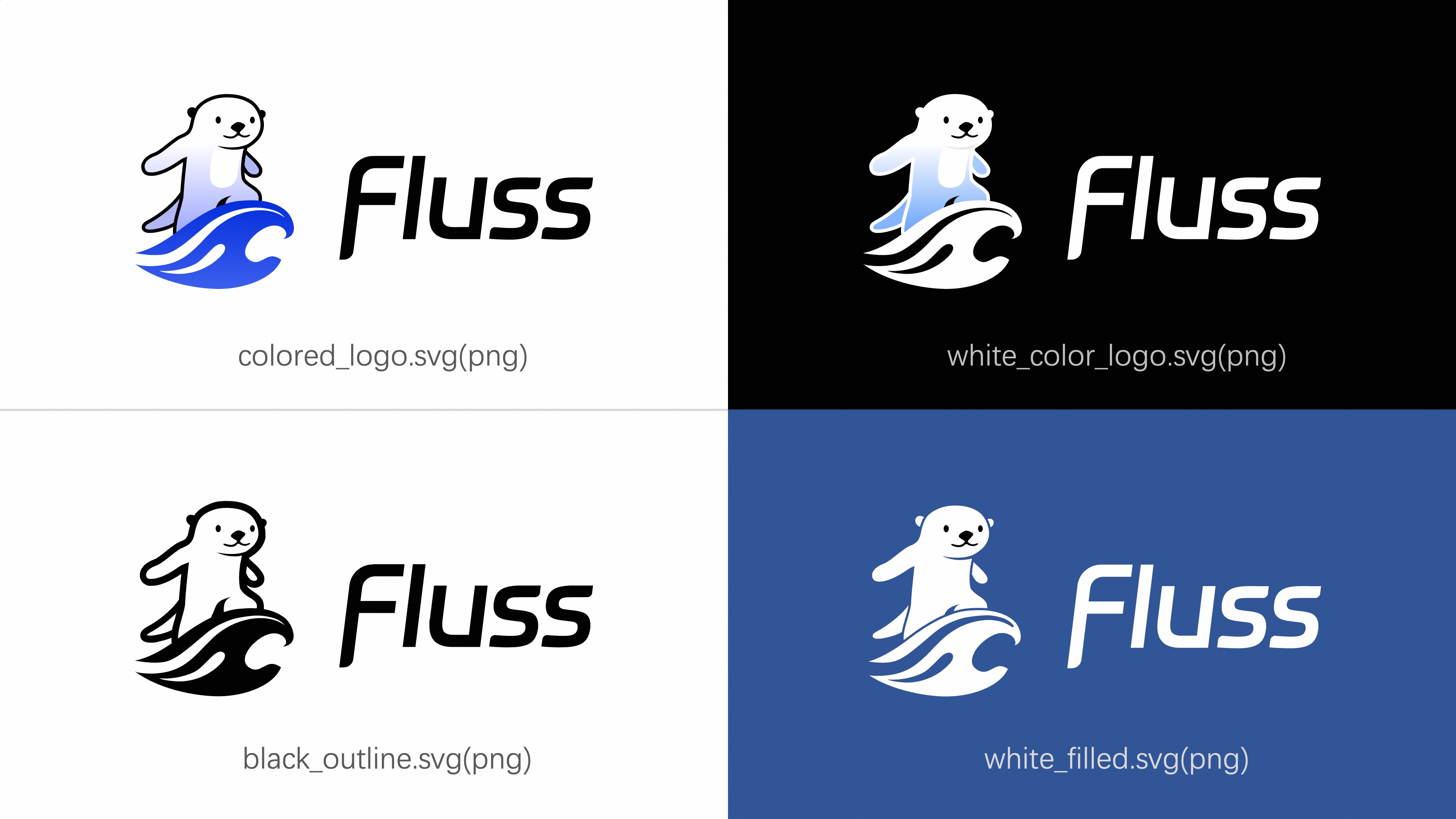 Fluss Logo Overview